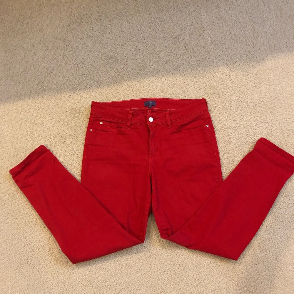 NYDJ red jeans